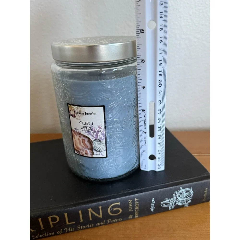 Susan Jacobs NEW Home Fragrance Candle Ocean‎ Breeze